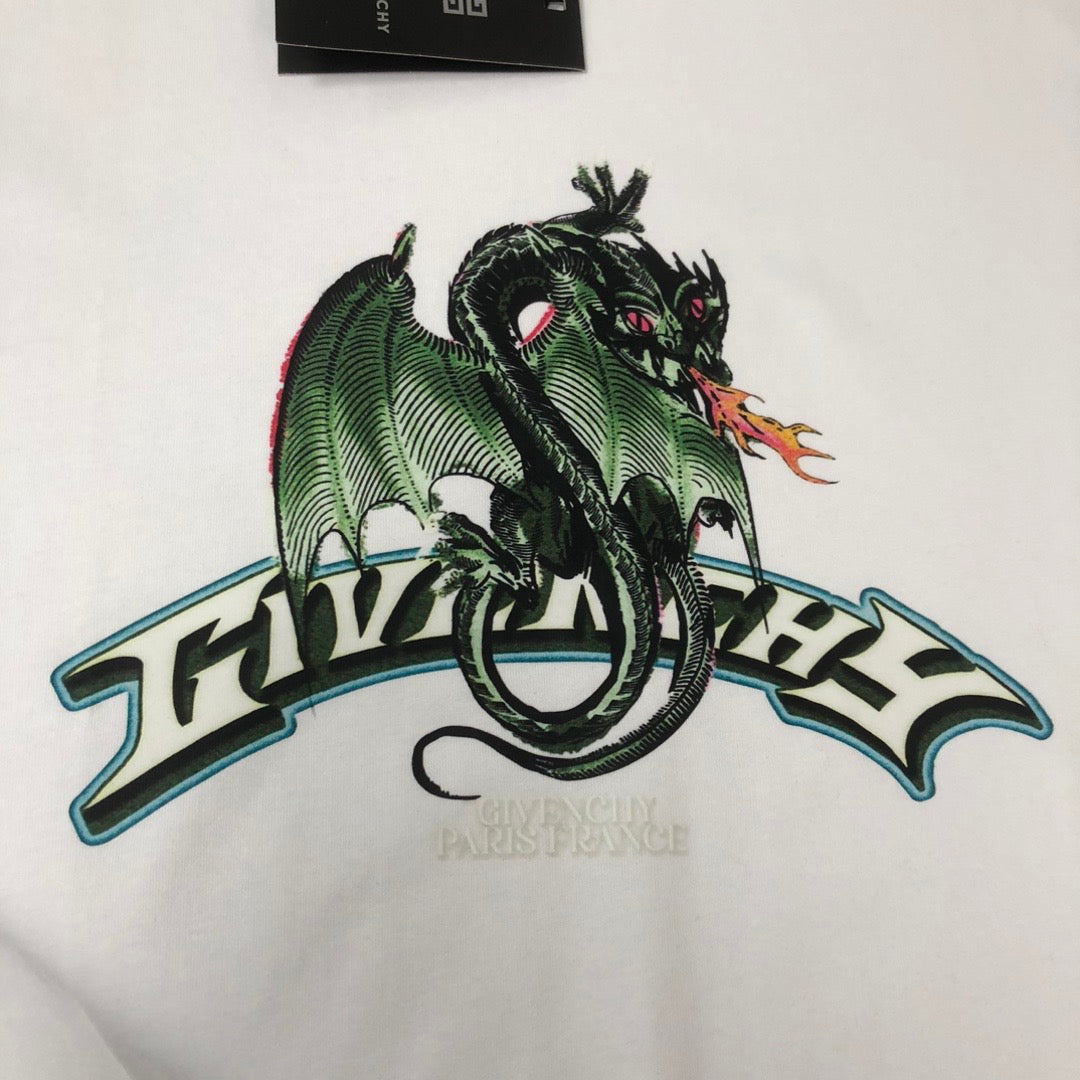 Givenchy Dragon Tee White