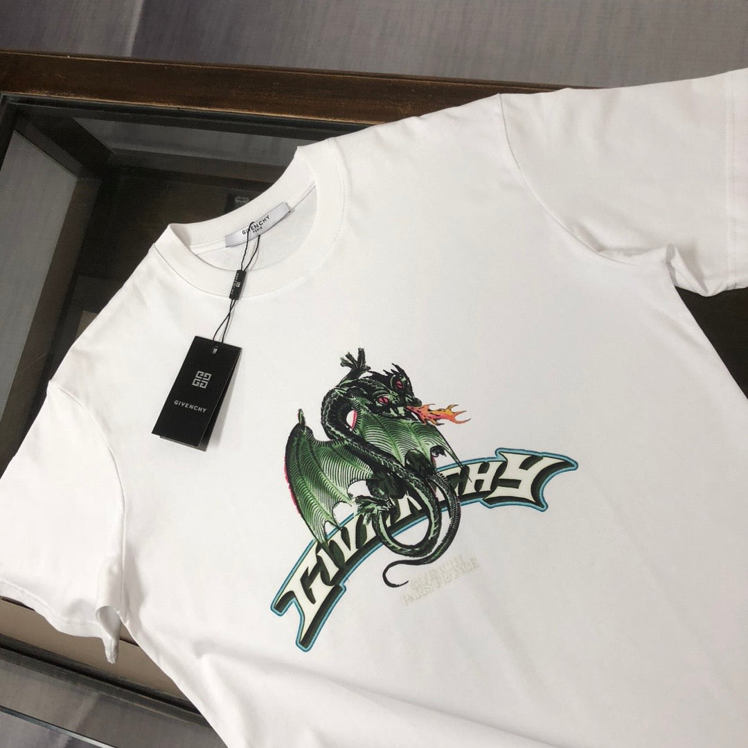 Givenchy Dragon Tee White