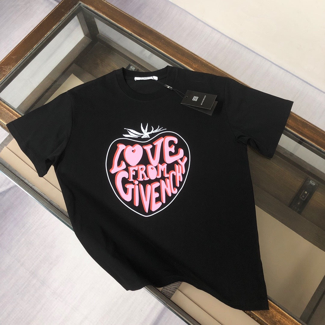 Love From Givenchy Tee Black