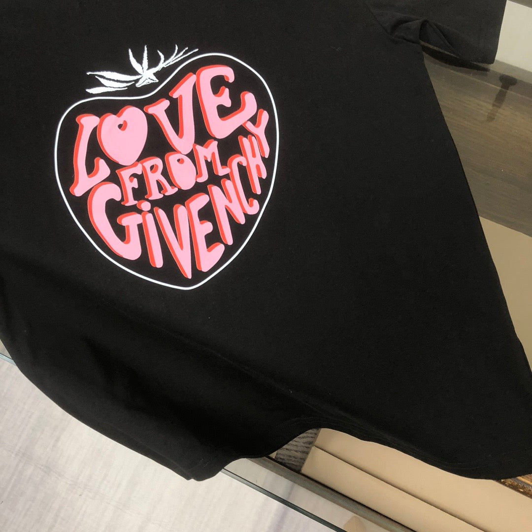 Love From Givenchy Tee Black